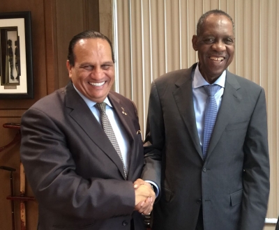 Les Présidents de l&#039;UCSA et de la CAF se sont rencontrés officiellement pour la deuxième fois, au Caire