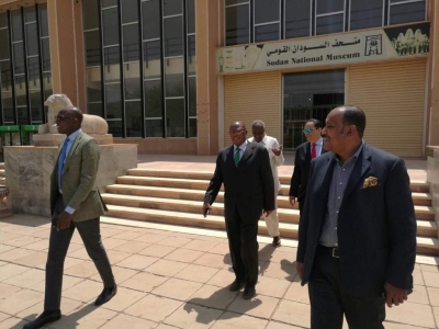 Les Présidents de l&#039;UCSA et l&#039;ANOCA au Soudan.