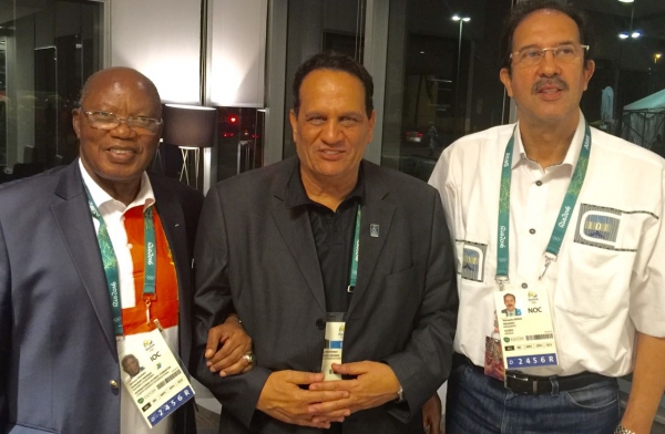 les réunions du président d&#039;UCSA au Jeux olympiques à RIO, Août 2016