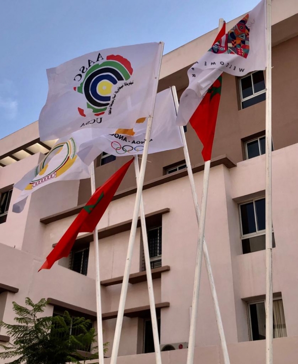 UCSA’s Flag is waving high up along with African Games’ flag